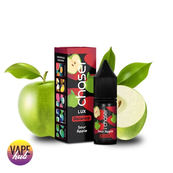 Рідина Chaser Salt LUX 11ml/50mg Sour Apple — купити