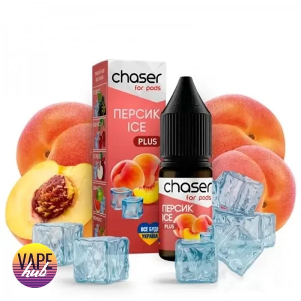 Рідина Chaser For Pods Salt 10 мл 50 мг - Персик ICE — купити