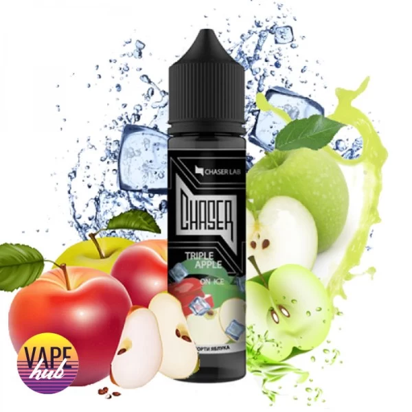 Рідина Chaser Lab Black 60 мл 1.5 мг - Triple Apple Ice — купити