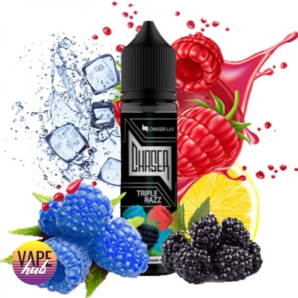 Рідина Chaser Lab Black 60 мл 6 мг - Triple Razz Ice — купити