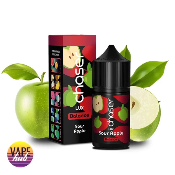 Рідина Chaser Salt LUX 30ml/65mg Sour Apple — купити