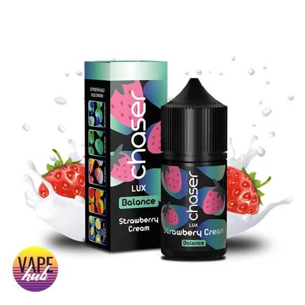 Рідина Chaser Salt LUX 30ml/65mg Strawberry Cream — купити