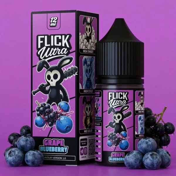 Набір Flick Ultra 30 мл 60 мг - Grape Blueberry — купити