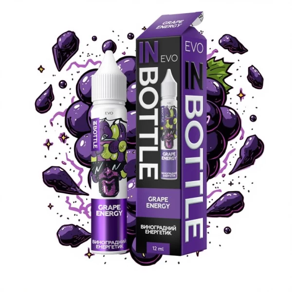 Набір Inbottle EVO 30 мл 50 мг - Grape Energy — купити