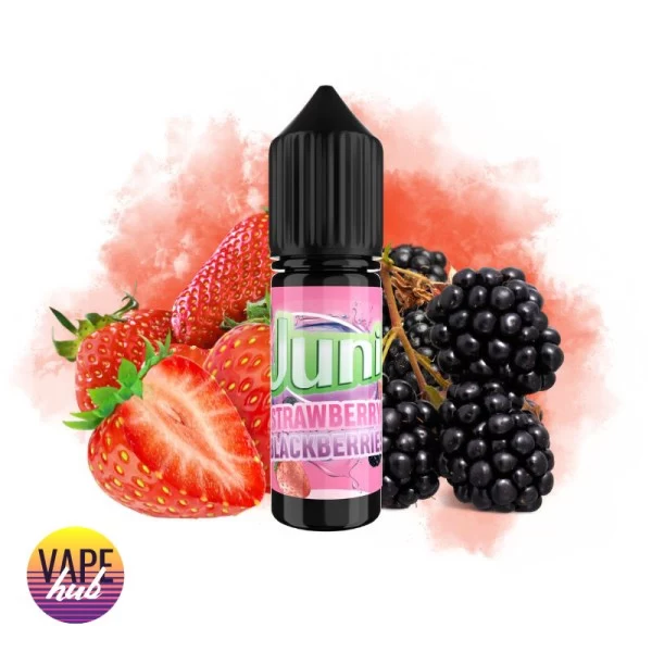Рідина Juni SLT - Strawberry Blackberry 15 мл 30 мг — купити