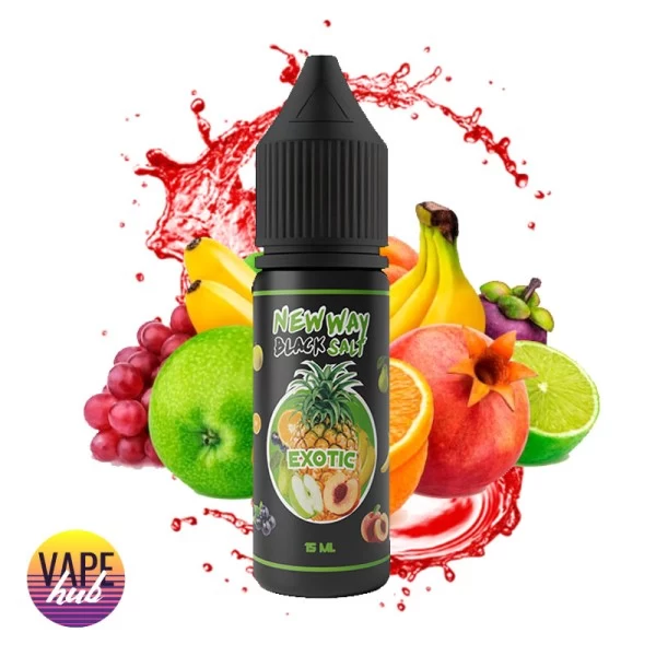 Рідина New Way Salt Black 15 мл 45 мг - Exotic — купити