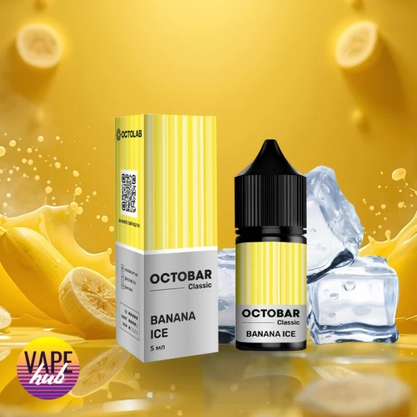 Набір OctoBar Salt 10 мл 50 мг - Banana Ice — купити