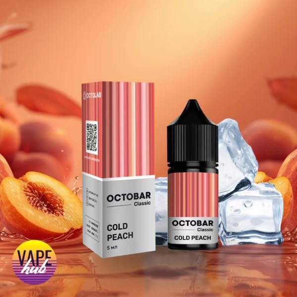 Набір OctoBar Salt 10 мл 50 мг - Cold Peach — купити