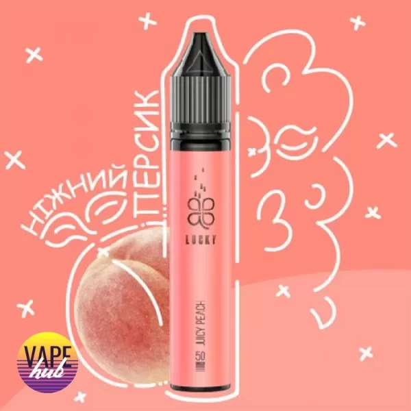 Рідина Lucky Salt 30 мл 50 мг - Peach — купити