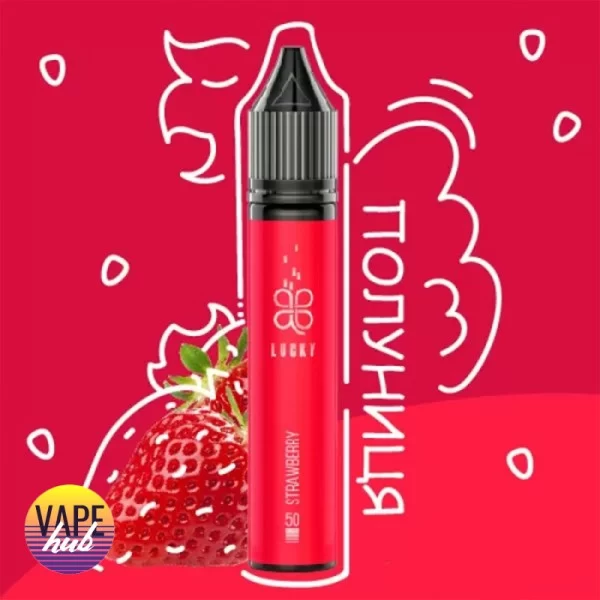 Рідина Lucky Salt 30 мл 50 мг - Strawberry — купити