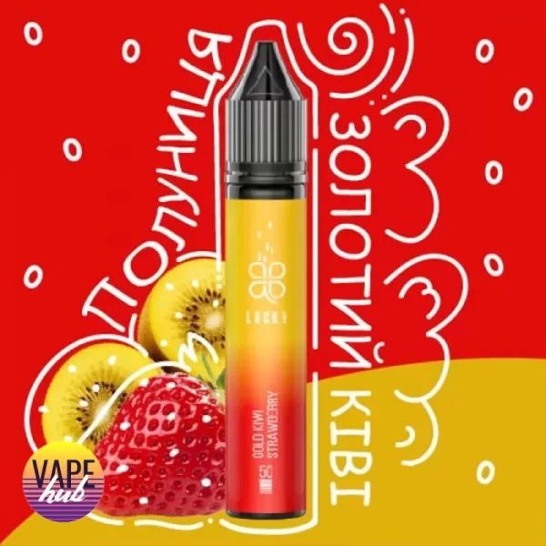Рідина Lucky Salt 30 мл 50 мг - Gold Kiwi Strawberry — купити