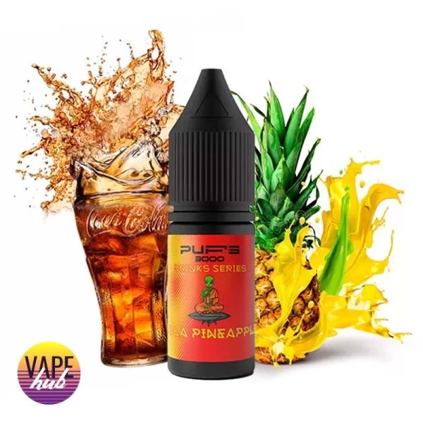 Рідина PUFS 3000 10 мл 10 мг - Cola Pineapple — купити