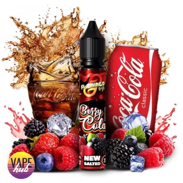 Рідина Flamingo New Salted 30 мл 35 мг - Berry Cola — купити