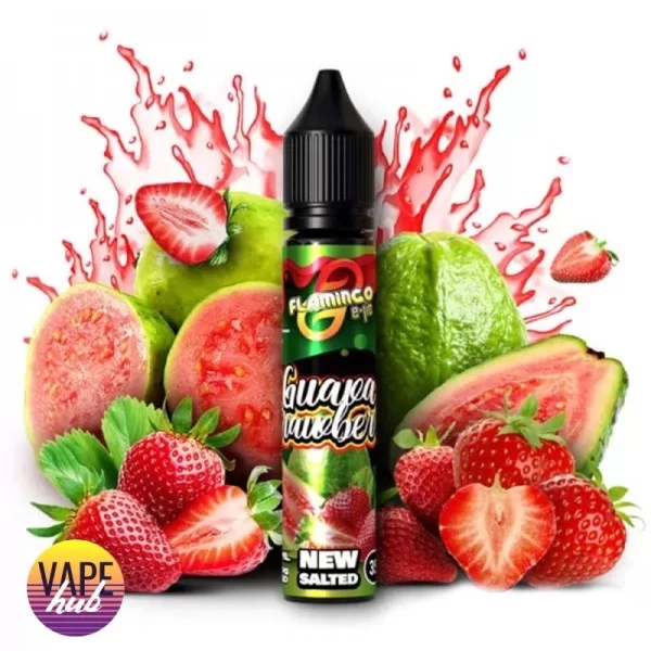 Рідина Flamingo New Salted 30 мл 50 мг - Guava Strawberry — купити