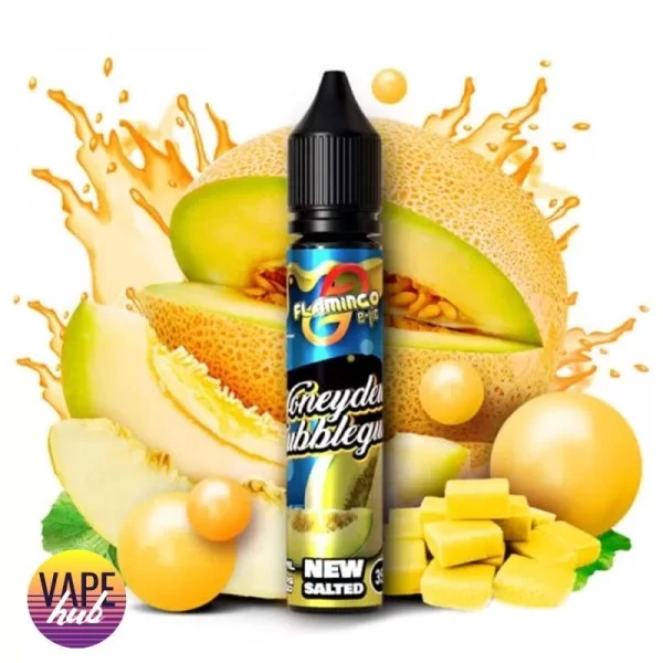 Рідина Flamingo New Salted 30 мл 35 мг - Honeydew Bubblegum — купити