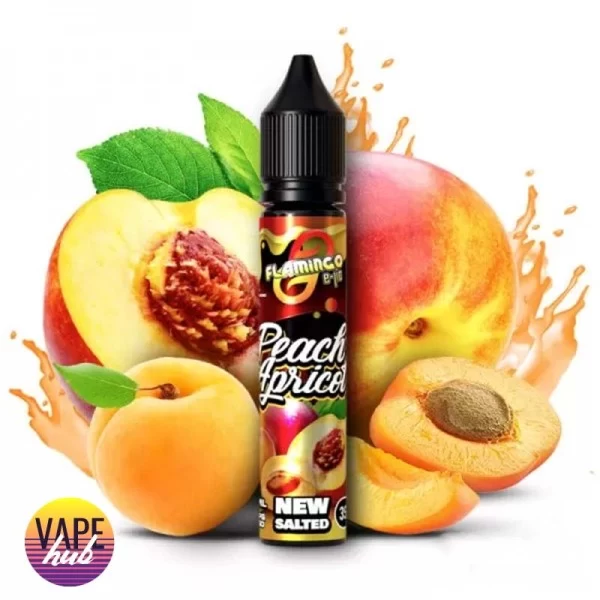 Рідина Flamingo New Salted 30 мл 50 мг - Apricot Peach — купити