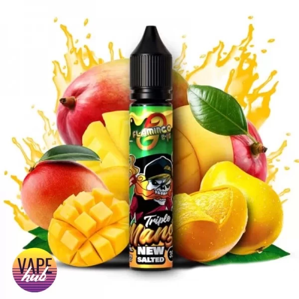 Рідина Flamingo New Salted 30 мл 35 мг - Triple Mango — купити