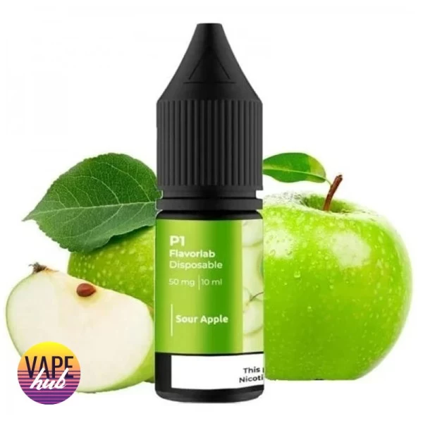 Рідина Flavorlab P1 10 мл, 50 мг - Sour Apple — купити