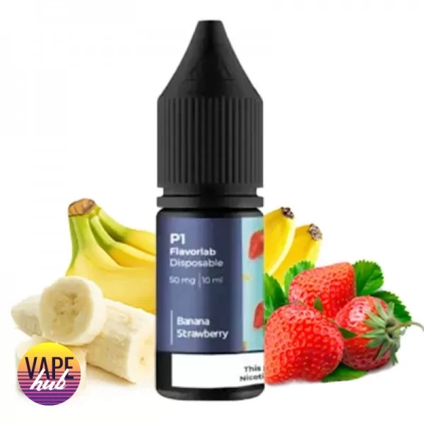 Рідина Flavorlab P1 10 мл, 50 мг - Banana Strawberry — купити