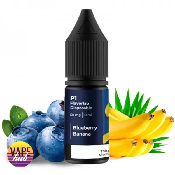 Рідина Flavorlab P1 10 мл, 50 мг - Blueberry Banana — купити