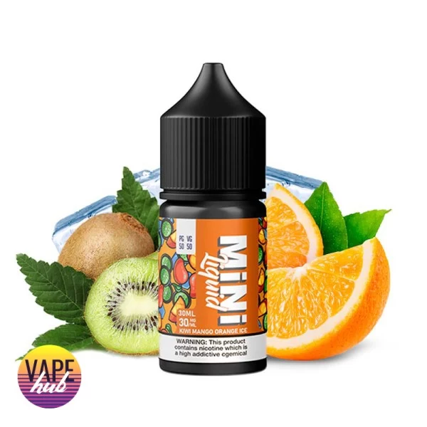 Рідина Black Triangle Mini Liquid 30 мл 30 мг - Kiwi Mango Orange Ice — купити