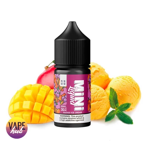 Рідина Black Triangle Mini Liquid 30 мл 30 мг - Mango Ice Cream — купити