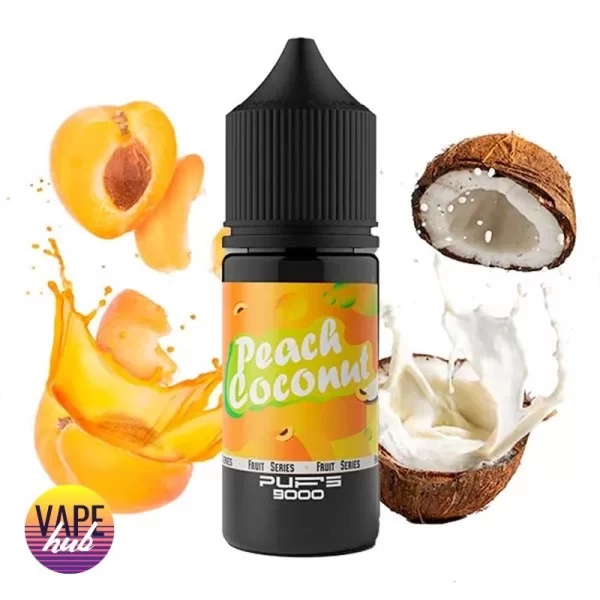 Рідина PUFS 9000 30 мл 50 мг - Peach Coconut — купити