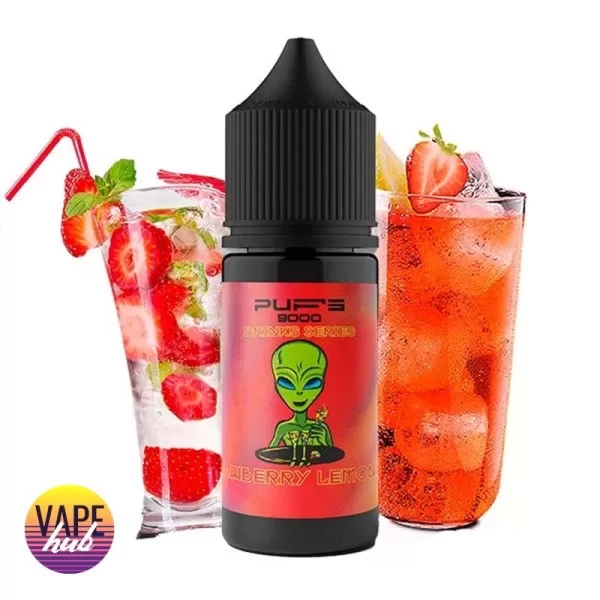 Рідина PUFS 9000 30 мл 50 мг - Strawberry Lemonade — купити