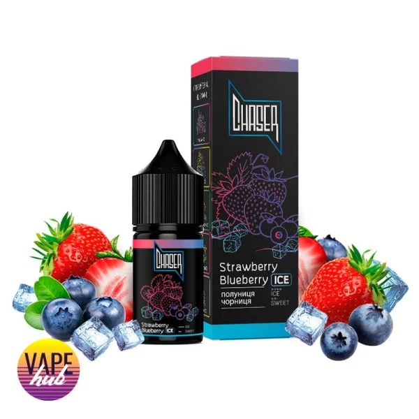 Рідина Chaser Black New 30 мл 30 мг - Strawberry Blueberry Ice — купити