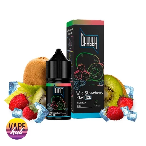 Рідина Chaser Black New 30 мл 50 мг - Wild Strawberry Kiwi Ice — купити