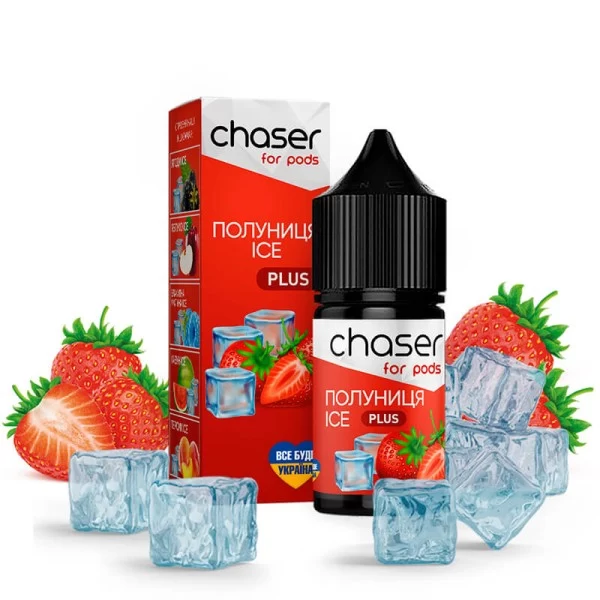 Рідина Chaser For Pods Ice 30ml/50mg Полуниця — купити