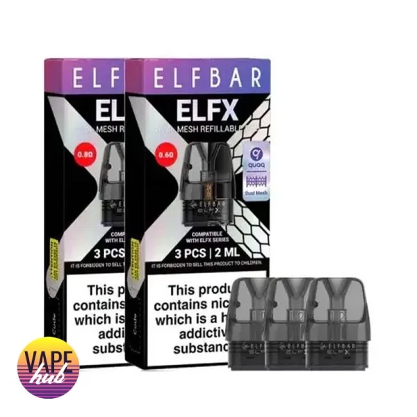 Картридж Elf Bar ELFX Dual Mesh 0.8 Ом, 3 мл — купити