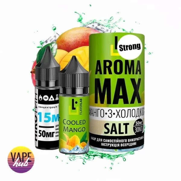 Набір Aroma MAX Salt Strong 30 мл 50 мг - Cooled Mango — купити