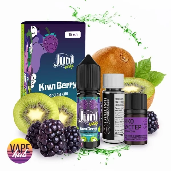 Набір Juni Mix 15 мл 65 мг - Kiwi Berry — купити