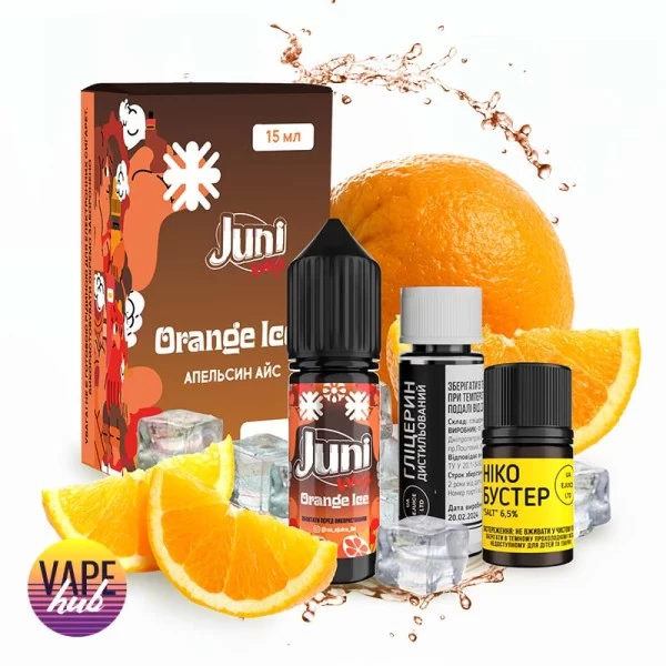 Набір Juni Mix 15 мл 50 мг - Orange Ice — купити