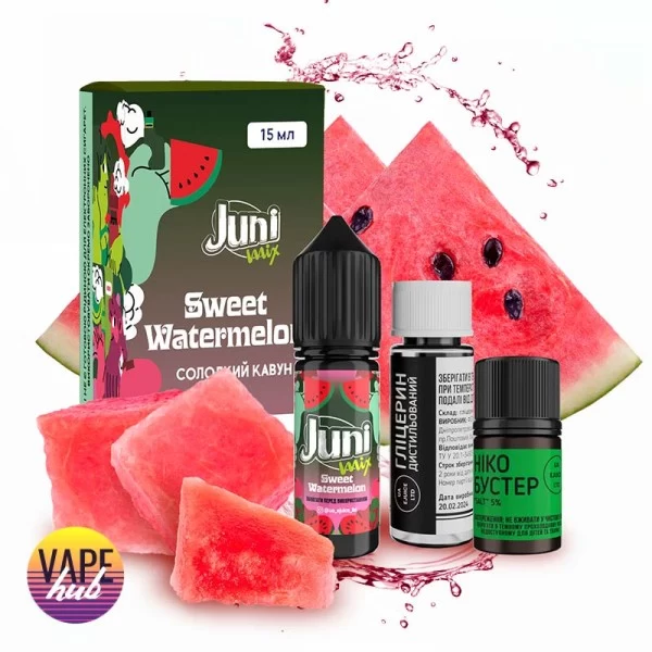 Набір Juni Mix 15 мл 65 мг - Sweet Watermelon — купити