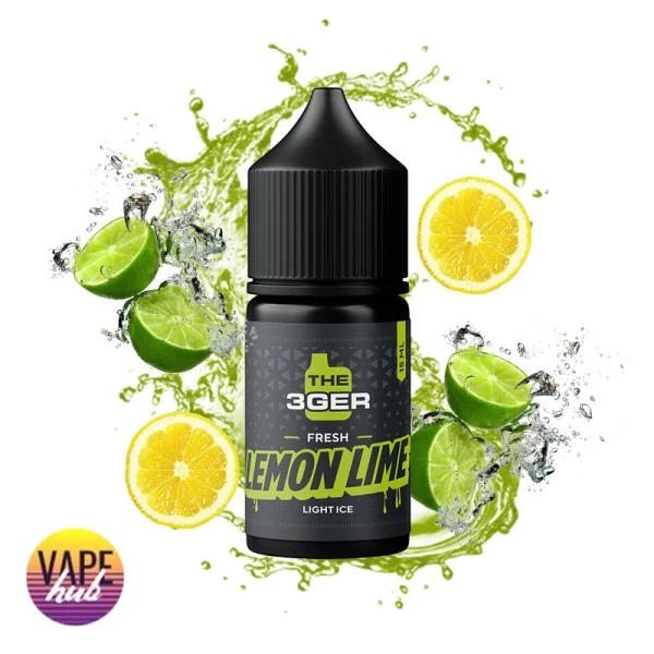 Набір The 3Ger Salt 30 мл 50 мг - Fresh Lemon Lime — купити