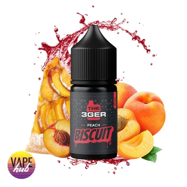 Набір The 3Ger Salt 30 мл 50 мг - Peach Bisquit — купити