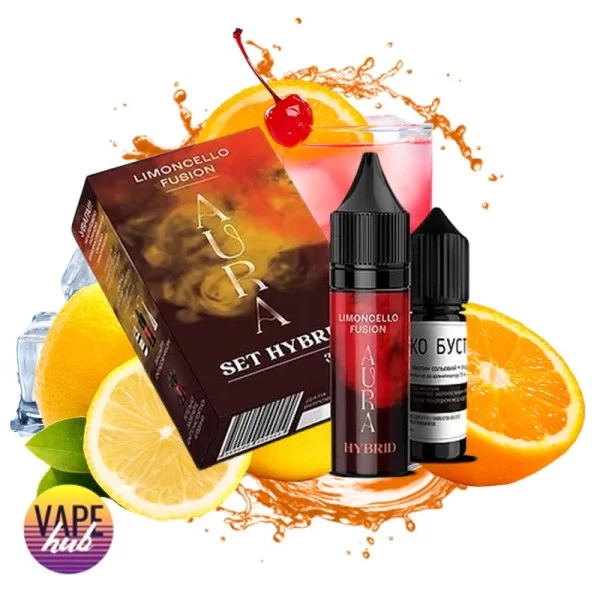 Набір Aura Hybrid 10 мл 50 мг - Limoncello Fusion — купити