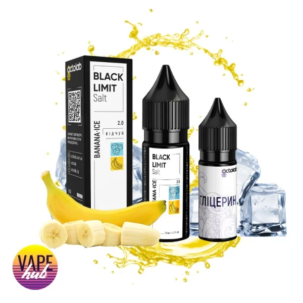 Набір Black Limit 15 мл 65 мг - Banana Ice — купити