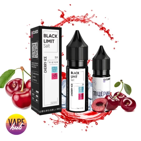 Набір Black Limit 15 мл 50 мг - Cherry Ice — купити