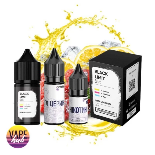 Набір Black Limit 30 мл 50 мг - Rasp Lemon Ice — купити