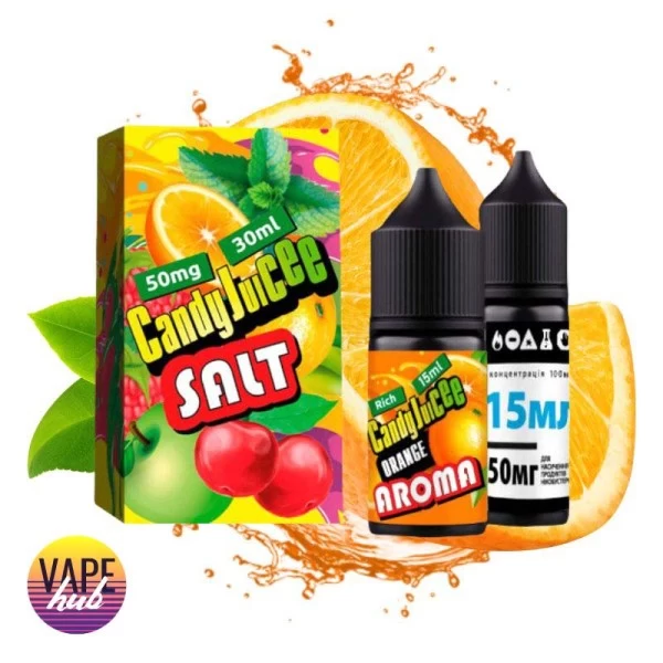 Набір Candy Juice Premium Salt 30 мл 65 мг - Orange — купити