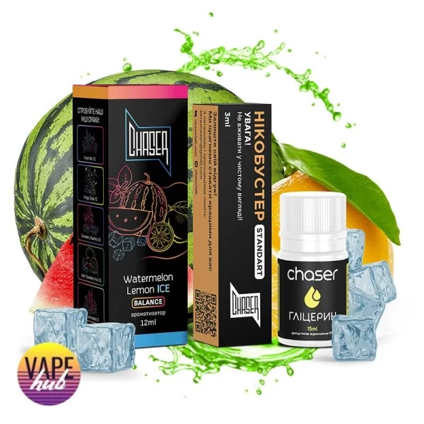 Набір Chaser Black Ice 30 мл 50 мг - Watermelon Lemon — купити