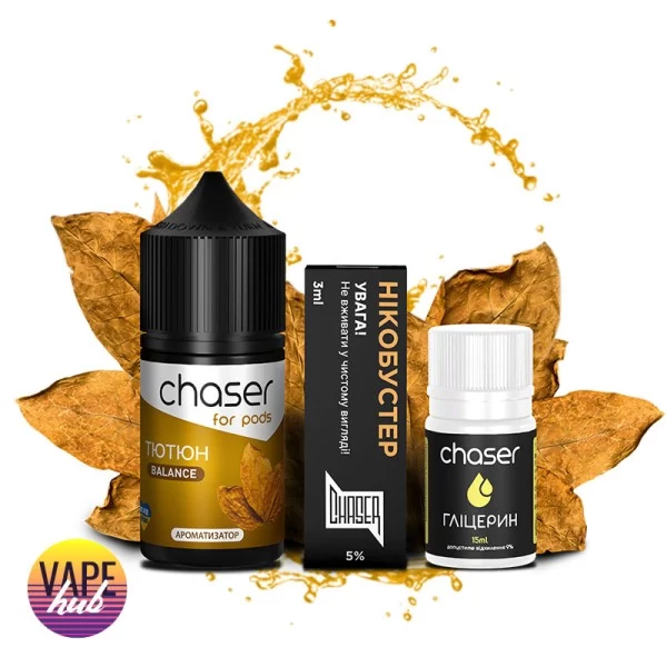 Набір Chaser ForPods 30 мл 50 мг - Тютюн — купити