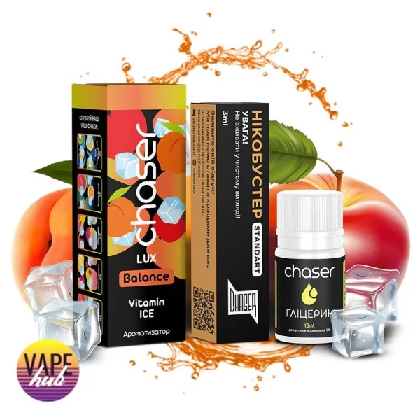 Набір Chaser Lux ice 30 мл 65 мг - Vitamin — купити