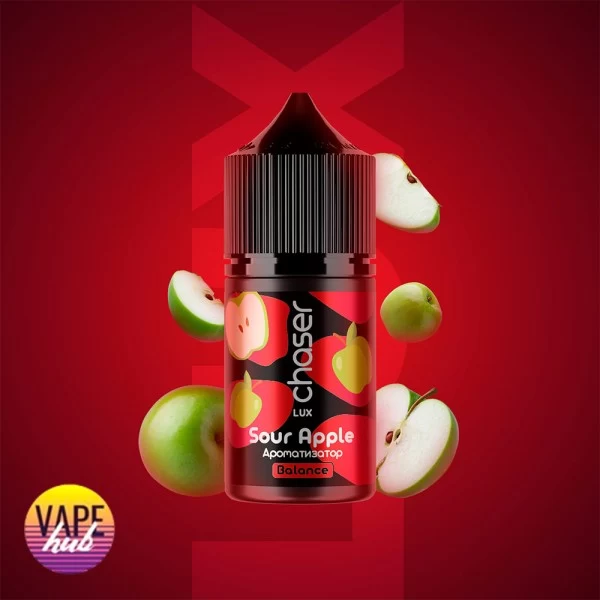 Набір Chaser Lux 30 мл 65 мг - Sour Apple — купити