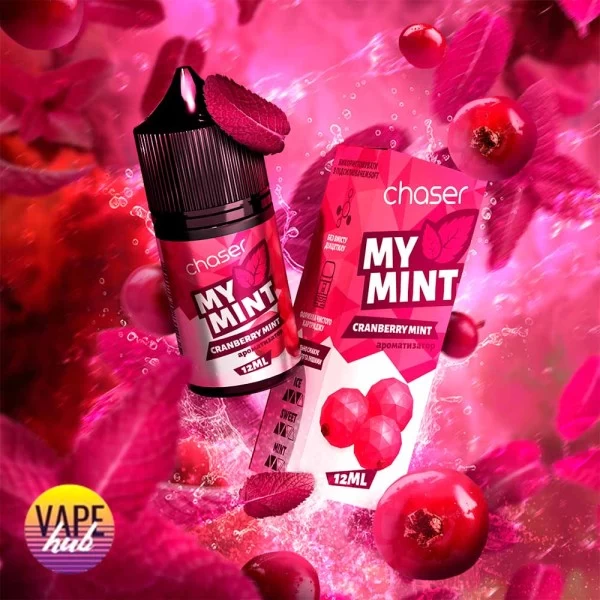 Набір Chaser My Mint 30 мл 65 мг - Cranberry Mint — купити