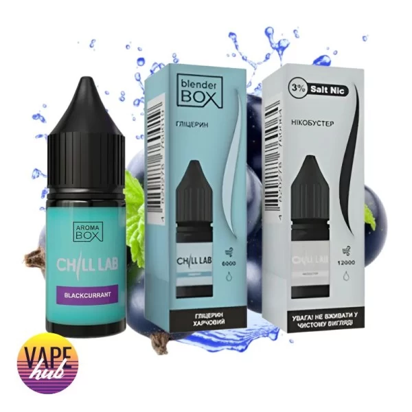 Набір Chill Lab 30 мл 30 мг - Blackcurrant — купити