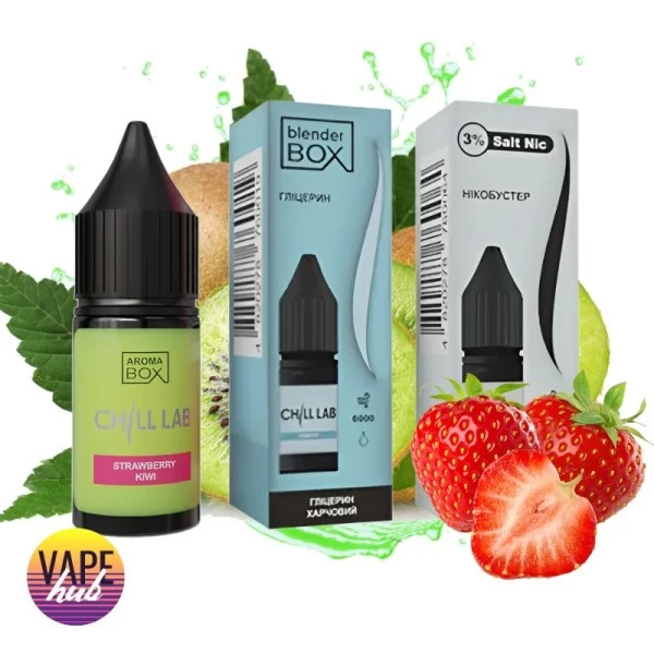 Набір Chill Lab 15 мл 30 мг - Strawberry Kiwi — купити
